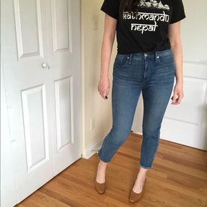 Madewell Stovepipe Denim